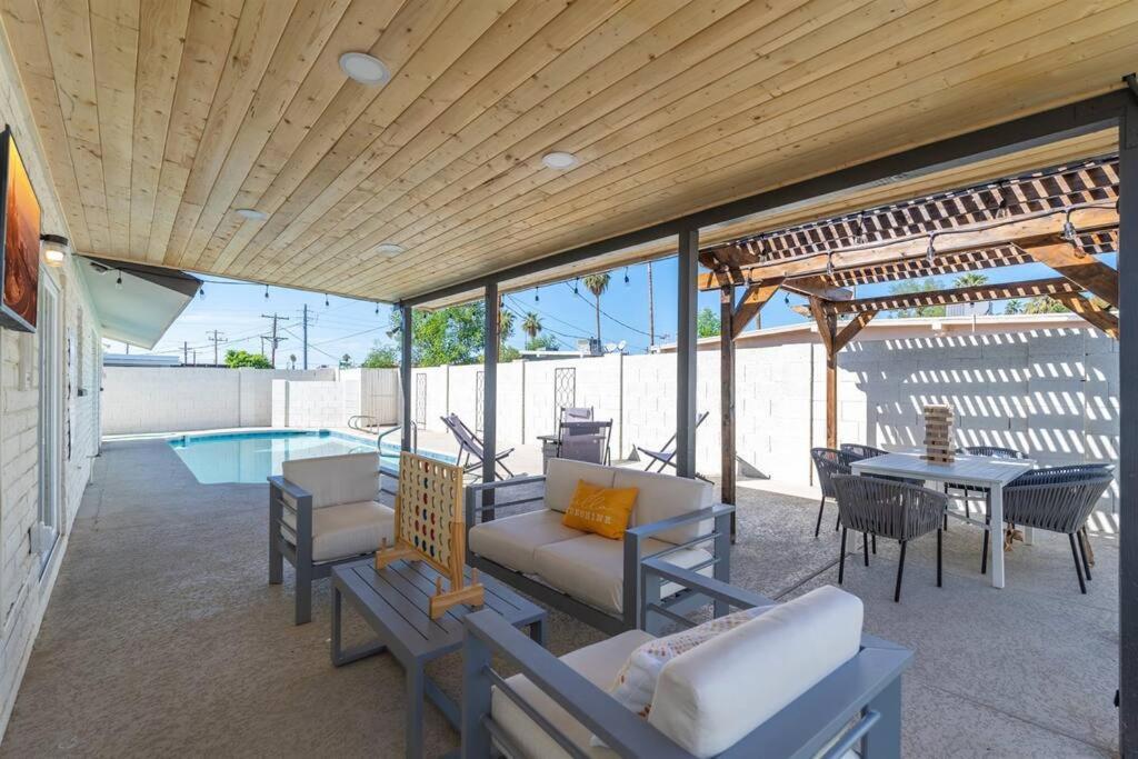 Вилла Cozy-Perfect Location-Private Pool-Heat Optional- Spring Training-Gcu Феникс Экстерьер фото